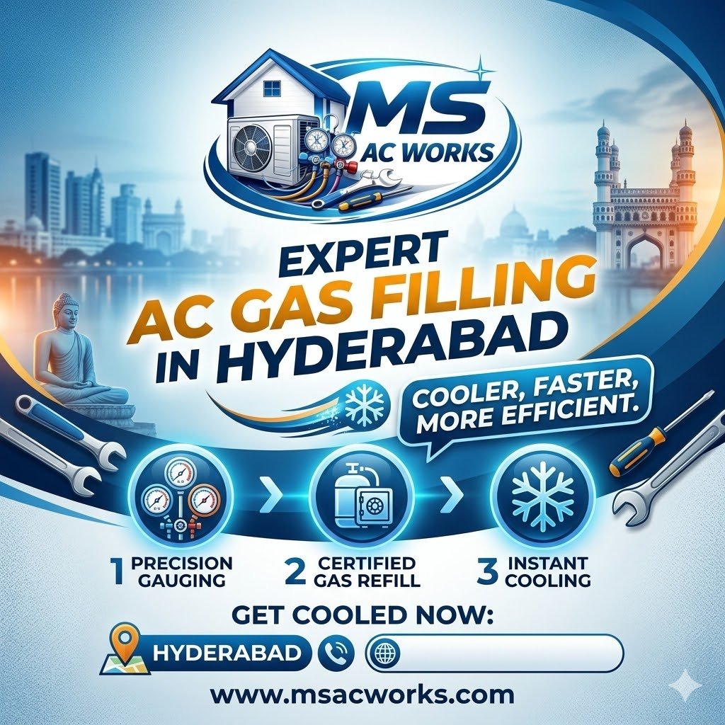 AC Gas Filling Service in Hyderabad